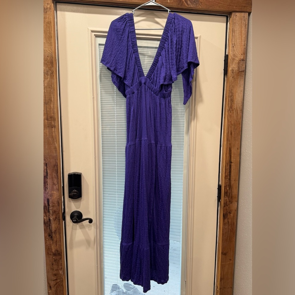Free People purple La La Maxi size small